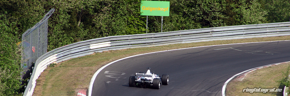 BMW Sauber F1 auf der Nordschleife